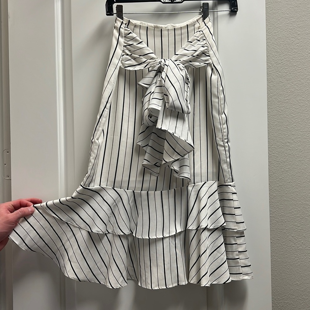 Urban Outfitters - Striped Midi Skirt